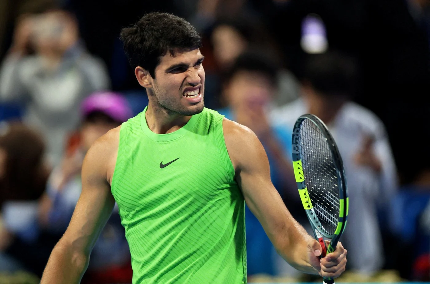 Alcaraz wins first match since Melbourne triumph