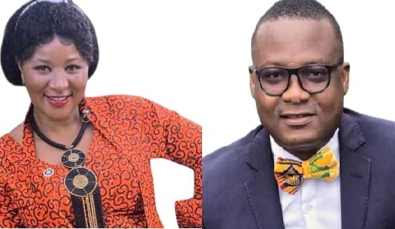 • Dr Nwodo(left) • Dr Lawrence Kofi(right) Acheampong(