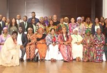 Dr Hafisa Zakariah (seated seventh from right), with the participants after the opening ceremony. Photo. Ebo Gorman