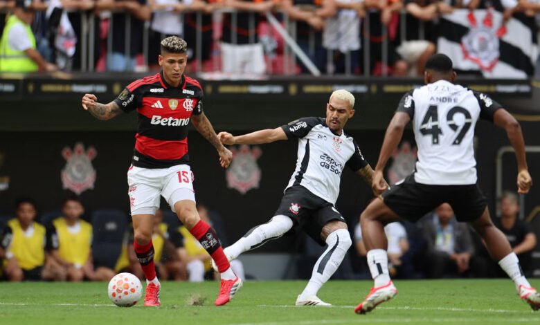 Jorge Carrascal (left) was sent off after half time for a foul he committed before the break