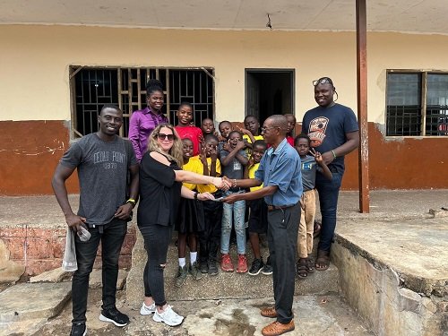 Ghanaian philanthropist supports Street Academy