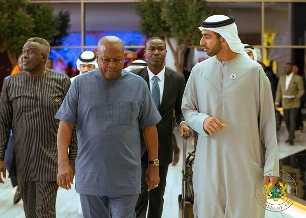 Pres Mahama to pay 3-day visit to Zambia …leaves Accra for Dubai