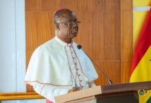 Most Rev Emmanuel Kofi Fianu, Chairman,National Peace Council