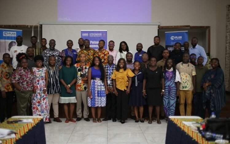 • Journalists after the workshop