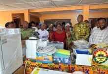 Officials present during the presentation