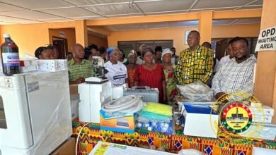 Officials present during the presentation