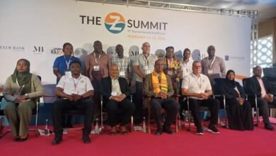 The Ghanaian delegation in Zanzibar