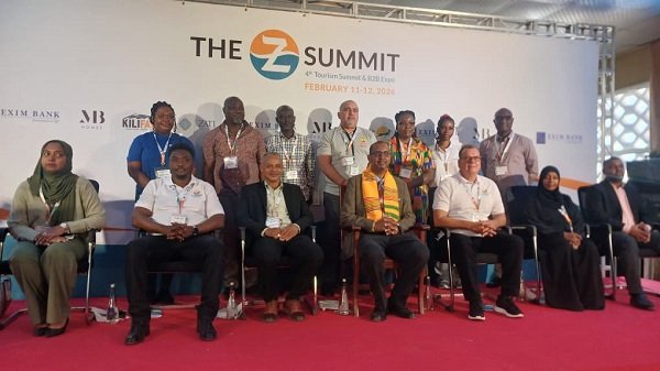 The Ghanaian delegation in Zanzibar