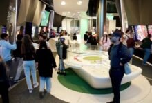 • Visitors touring the FIFA Museum in Zurich