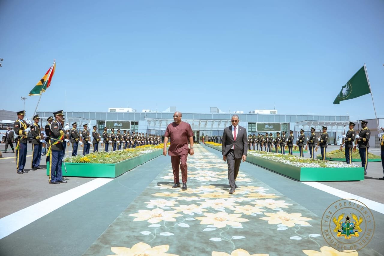 President Mahama departs Addis Ababa after 39th AU Summit