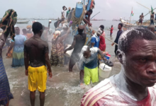 • Some of the fisherfolks