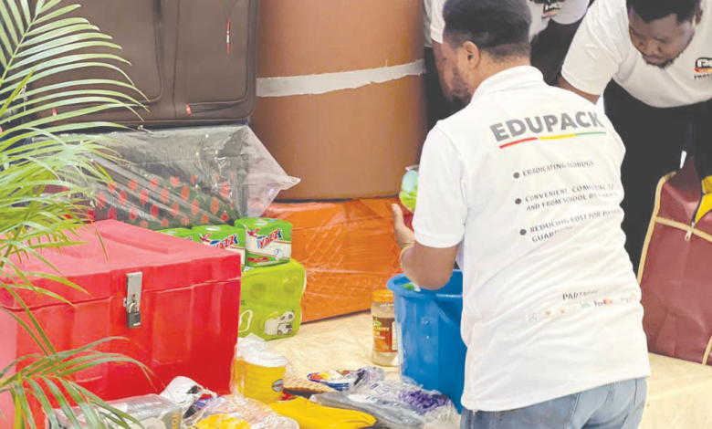 • Some items at the launch