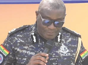 • COP Dr Otu-Nyarko (inset) addressing the gathering