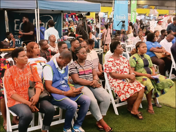 • Some loyal customers at the event