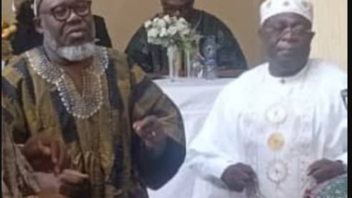 • The retirees dancing at the programme