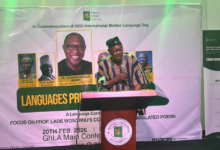 • Dr Apaak (inset) addressing the gathering