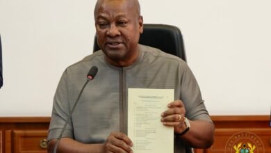 Pres Mahama after assenting to 24-Hour Economy Authority Bill