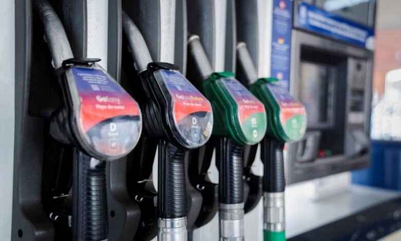 A gas station in Copenhagen,