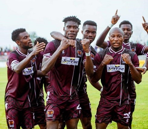 A jubilant Heart of Lions side ready to devour the Phobians