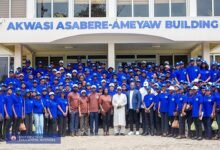 Dignitaries and participants after the programme