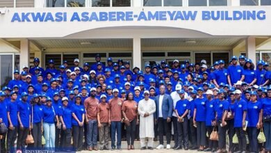 Dignitaries and participants after the programme