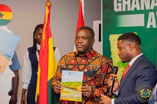 -Mr Nartey George, launching the Climate Atlas report