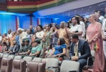 Members of the African diaspora at the programme