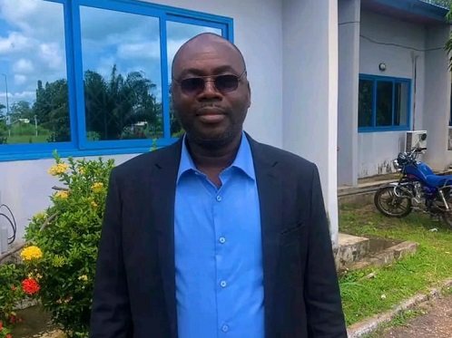 Mr Apau, Oti Regional Chairman of CLOSAG,