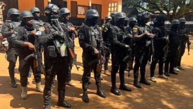 Some personnel at the engagement