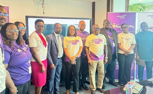 • Mr Ampofo (third from right) with other dignitaries in the programme