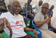 Mr Biney (right) with Mr Walah