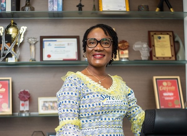 The Chief Executive Officer of Serene Insurance Limited, Mercy Naa Koshie Boampong