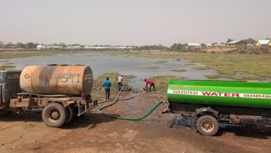 Some water tanker fetching from the Dam. Photos. Geoffrey Buta