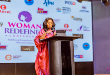 • CEO of Telecel Ghana, Patricia Obo-Nai, delivering the keynote address at the 2026 Woman Redefined Conference