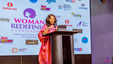 • CEO of Telecel Ghana, Patricia Obo-Nai, delivering the keynote address at the 2026 Woman Redefined Conference