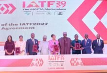 The dignitaries who took part in the ceremony