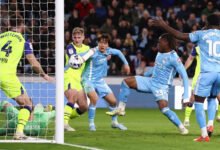 Thomas-Asante pokes home City's second goal