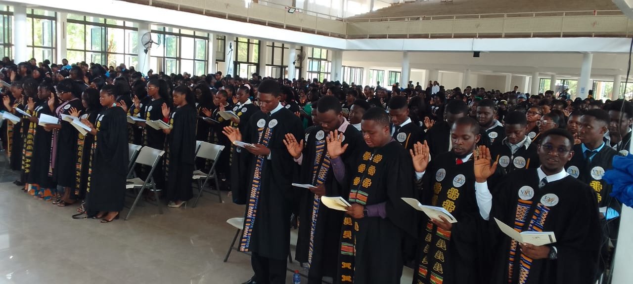 Valley View University admits 1,355 fresh students …urges integrity, hard work