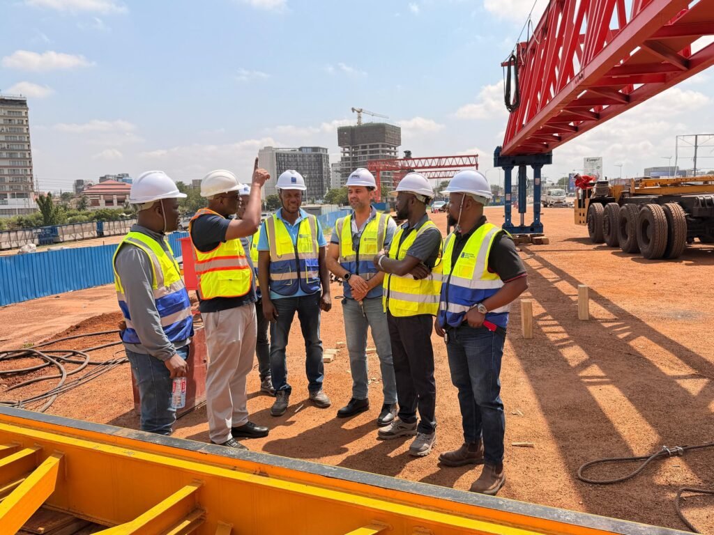 T-beams launched as Tetteh Quarshie interchange expansion works progress