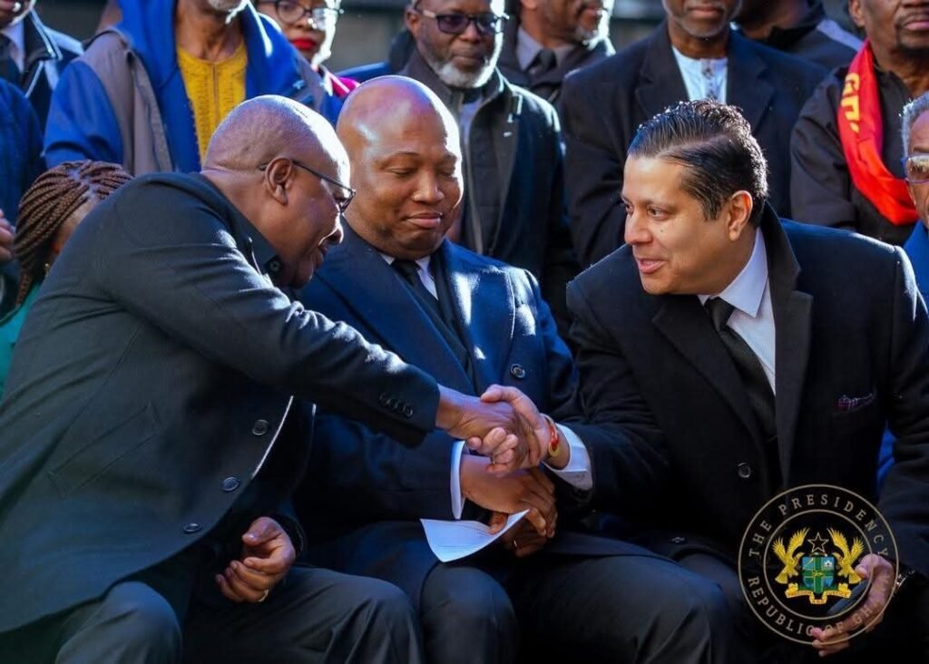 President Mahama Leads Wreath-Laying Ceremony in Honour of Enslaved Africans