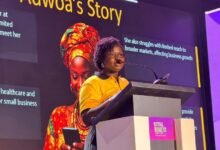 Ms Asante speaking at the programme