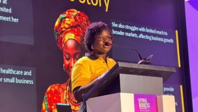 Ms Asante speaking at the programme