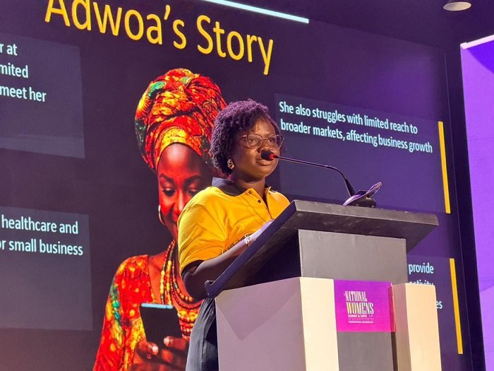 Ms Asante speaking at the programme