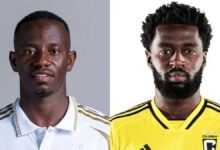 Yaw Yeboah (left), Derrick Jones (right).