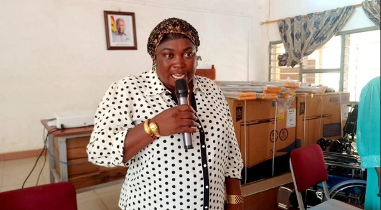 • Mrs Abulu, MCE for the Kassena-Nankana Municipality