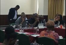 • Mr Nkrumah, speaking at the stakeholder engagement