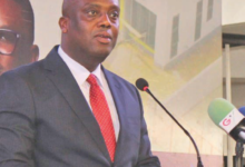 • Mr Ampem, Deputy Finance Minister