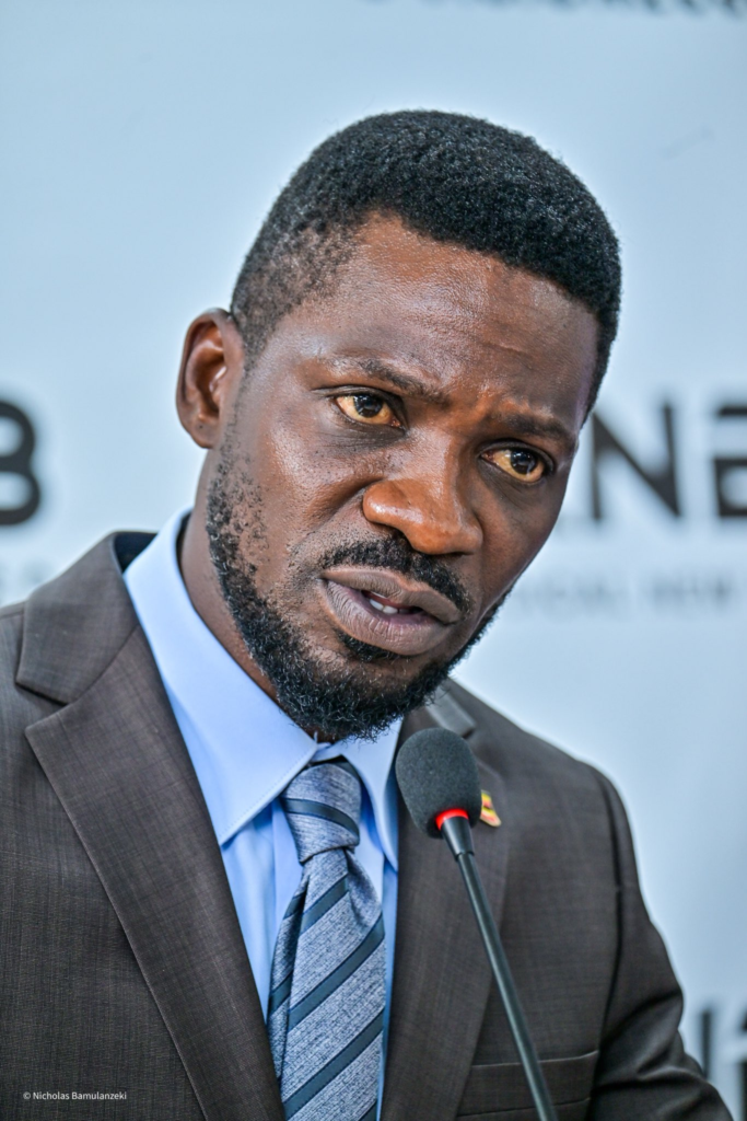 • Ugandan Presidential candidate Robert Kyagulanyi,