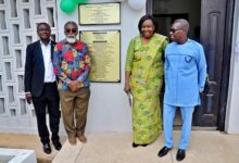 Dr Anie (second from right) with other Board members