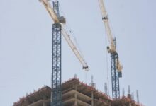 Building cost inflation eases in March